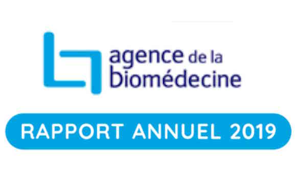 Le rapport annuel  2019 de l'agence de biomédecine
