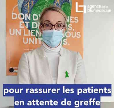 message de la directrice de l'Agence de Biomédecine