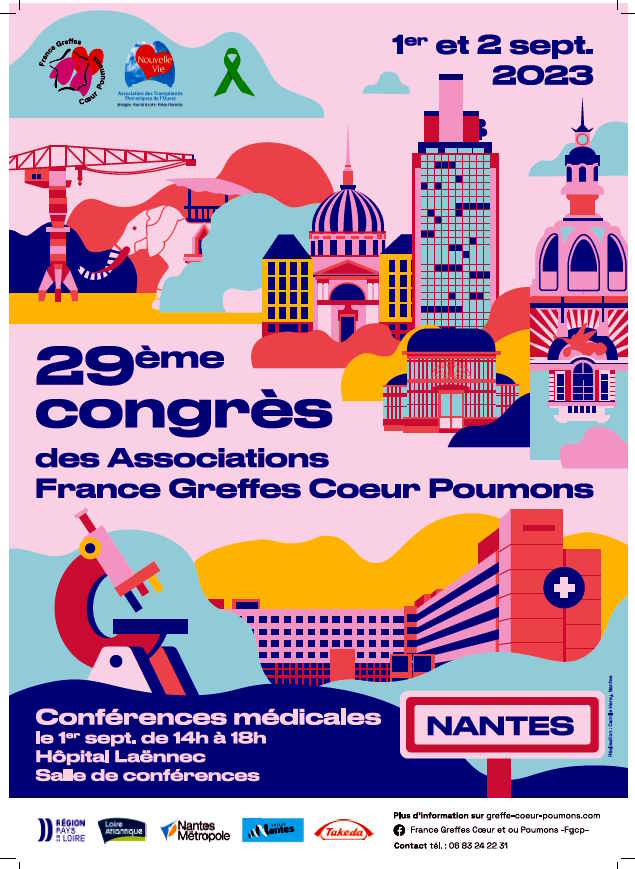 affiche du 29eme congres a Nantes