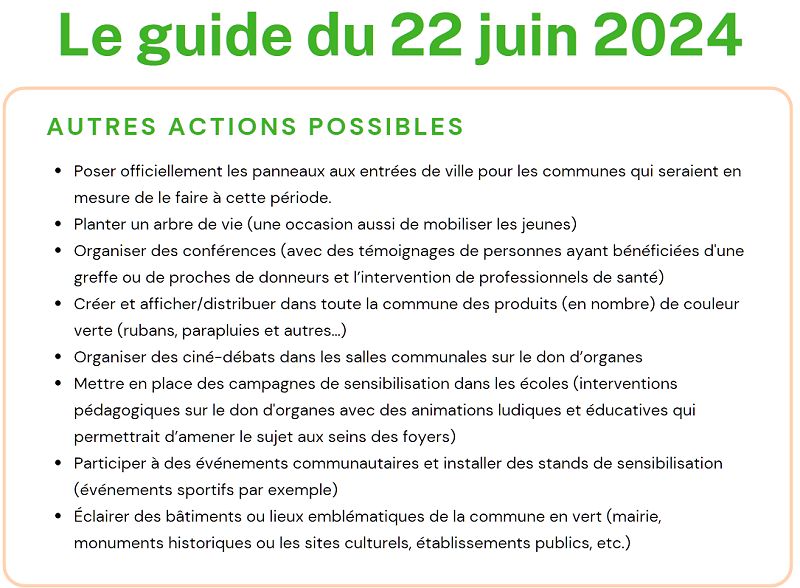 Le guide