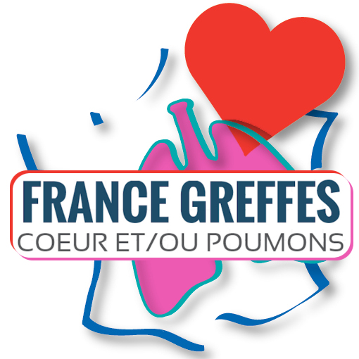 Nouveau Logo officiel France Greffes Coeur et/ou Poumons